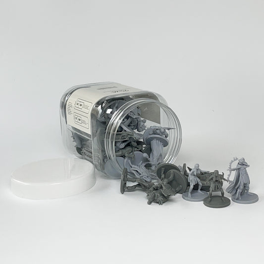 Path Gaming TRPG ミニチュア 38体セット 未塗装 28mmスケール 対戦型チーム パス38