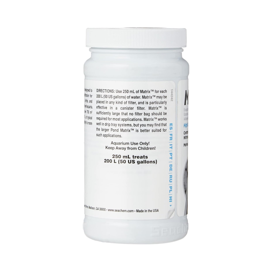 Seachem マトリックス｜生物ろ過能力を最大化する高性能ろ材（淡水・海水対応）