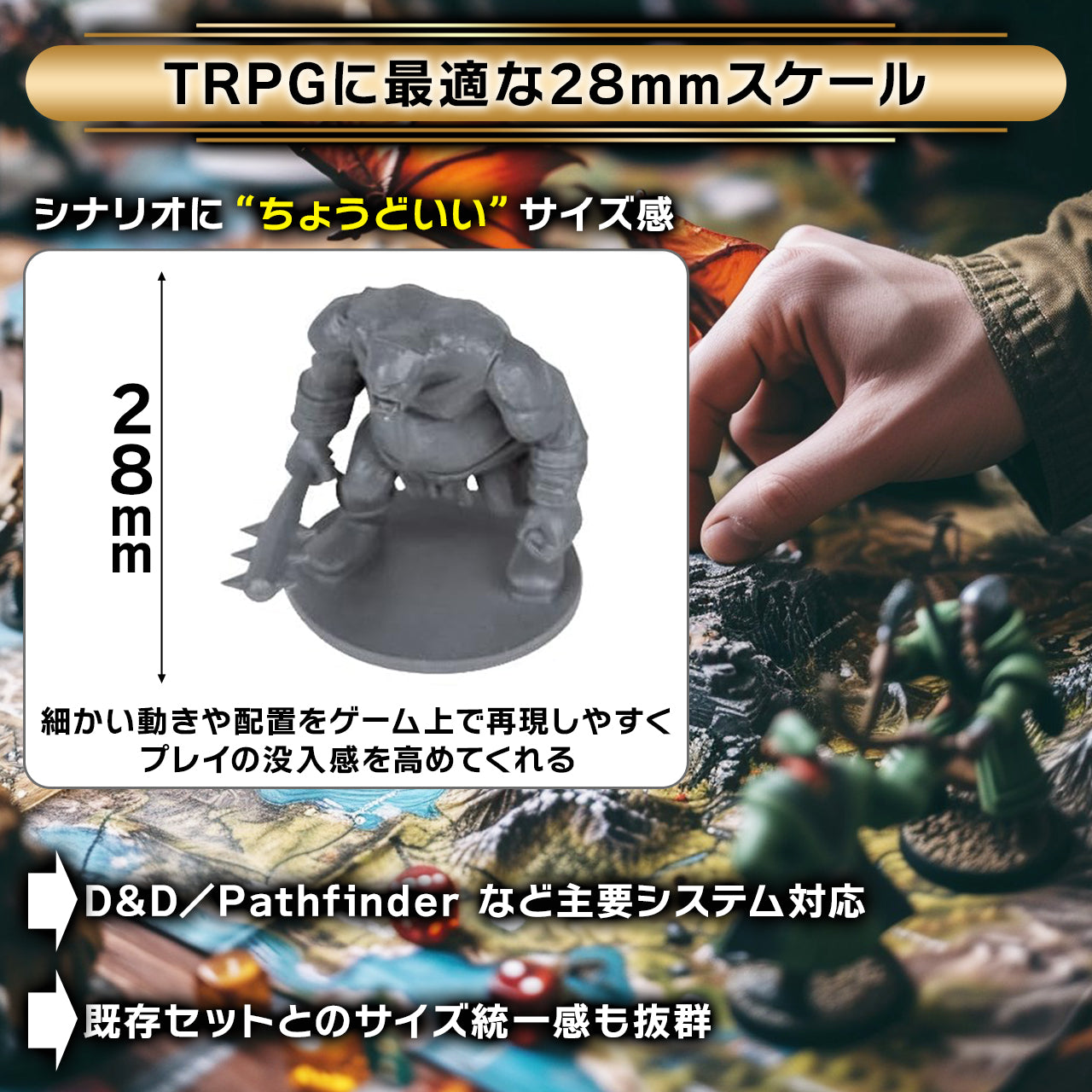 Path Gaming TRPG ミニチュア 38体セット 未塗装 28mmスケール 対戦型チーム パス38