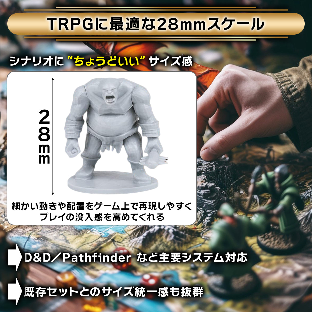 Path Gaming TRPG ミニチュアキット 20体セット