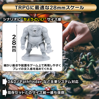 Path Gaming TRPG ミニチュアキット 20体セット